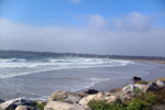 Cresecent Beach waves after fall storm